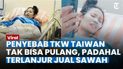 PENYEBAB TKW TAIWAN Wiji Lestari Gagal Pulang Ke Indonesia Tak Bisa