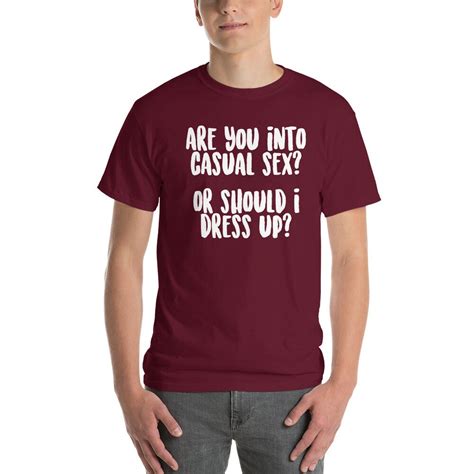 Casual Sex Camiseta De Manga Corta Etsy