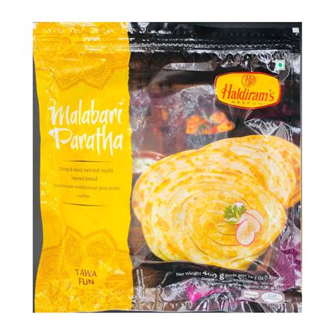 Haldirams Malabari Paratha 400g 5 Pcs Desi Store