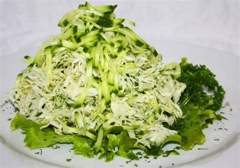 Салат из савойской капусты - быстрые и полезные салаты