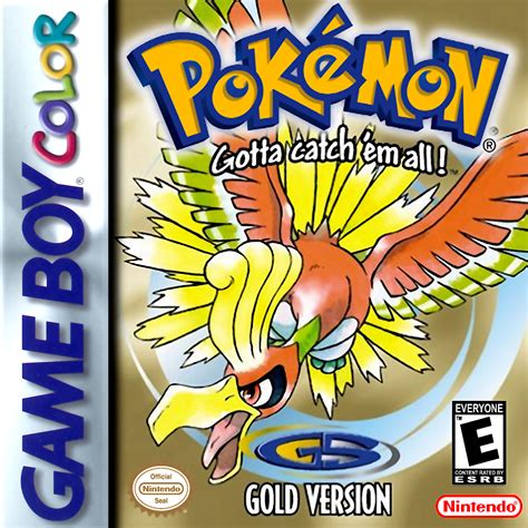 Pokemon Gold Version Nintendo Game Boy Color With Images Gold