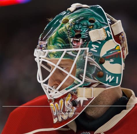 MN Wild S Niklas Backstrom 2012 13 Season Nhl Goaliemasks Hockey