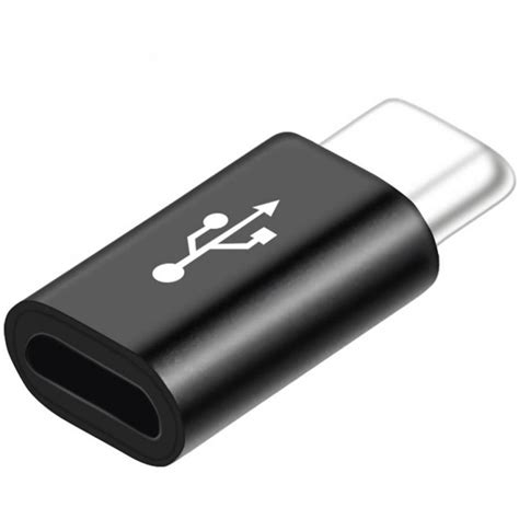 Redukce Z Micro Usb Samice Na Usb Typ C Samec