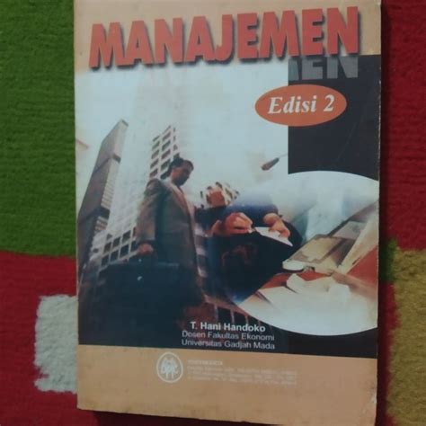 Jual Buku Ori Manajemen Edisi 2 T HANI HANDOKO Shopee Indonesia