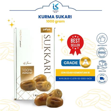 Jual Kurma Sukari Raja Kg Sukkari Basah Premium Original Jakarta