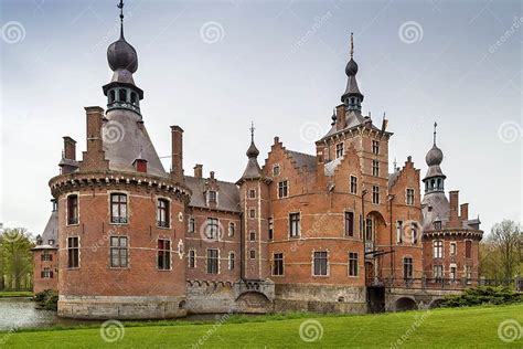 Ooidonk Castle, Belgium stock photo. Image of belgium - 199329086