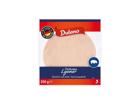 Dulano Delikatess Lyoner 200 G Von Lidl Ansehen