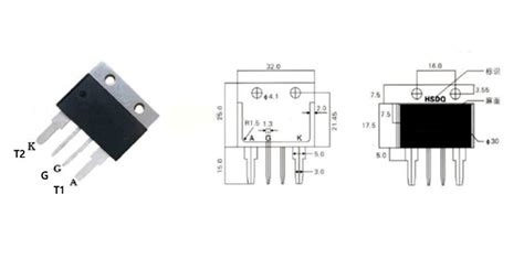 Bta B Triac V A Micro Jpm