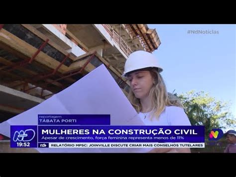 Mulheres Na Constru O Civil Apesar De Crescimento For A Feminina