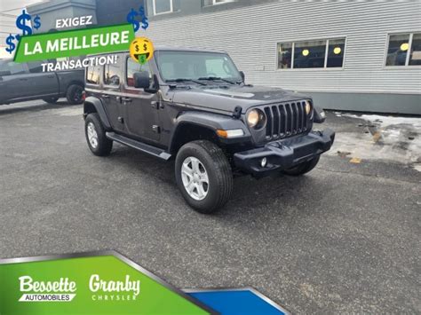 Jeep Wrangler Unlimited usagé et doccasion à vendre Otogo