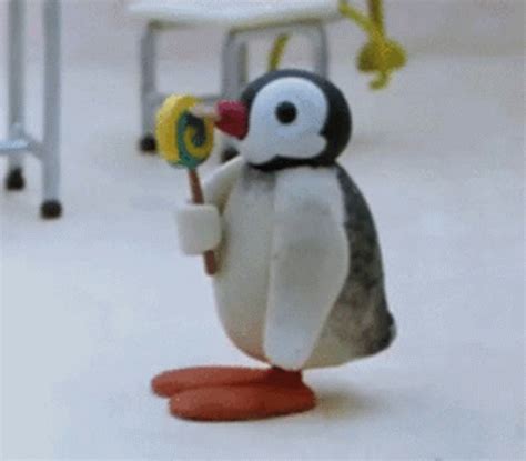 Pingu Lollipop Pingu Lollipop Pinga Discover Share Gifs