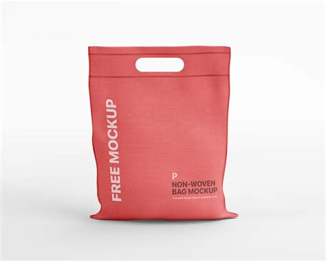 Free Non Woven Shopping Bag Mockup Behance