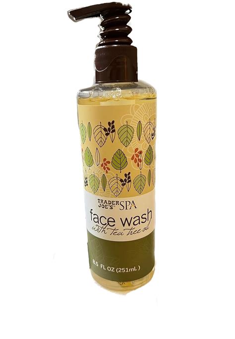 Amazon Trader Joe S Spa Face Wash With Tea Tree Oil Beauty