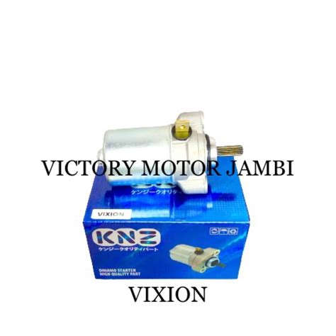 Jual Dinamo Stater Komplit Motor Assy Start Vixion Knz Shopee Indonesia