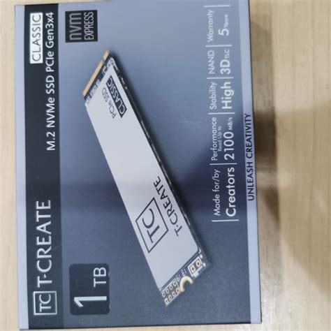 Jual Teamgroup T Create Classic M Nvme Ssd Pcie Gen X Tb Jakarta