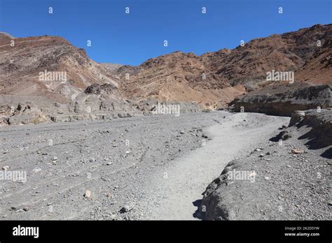 Mosaic Canyon In Death Valley National Park California Usa Stock