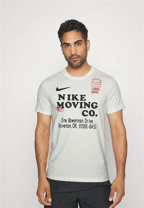 Nike Performance Tee T Shirt Print Summit White Wit Zalando Be