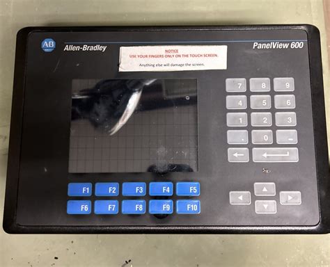 Allen Bradley Panelview B C Ser B Rev Frn Automation