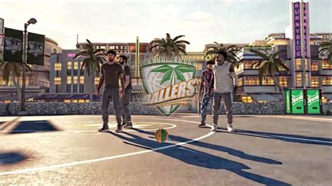 NBA 2k15 Exclusive MyPark Sunset Beach Gameplay 2v2 Courts Defense