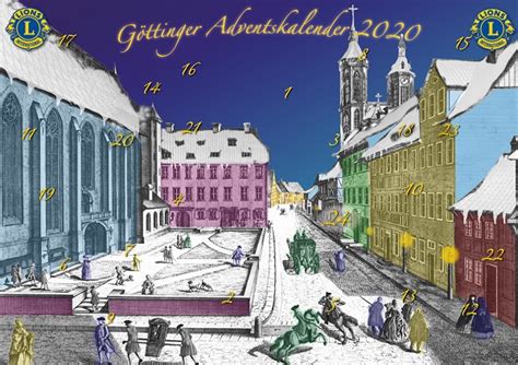 Lions Adventskalender Lions Club Göttingen Hainberg