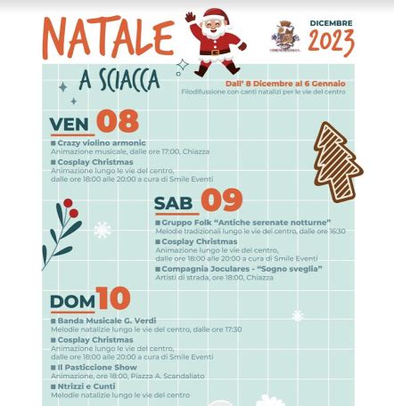 Natale A Sciacca Ecco Il Calendario Degli Eventi Grandangoloagrigento