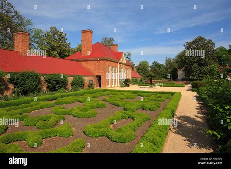 Historic Upper Garden George Washingtons Mt Vernon Estate And Gardens