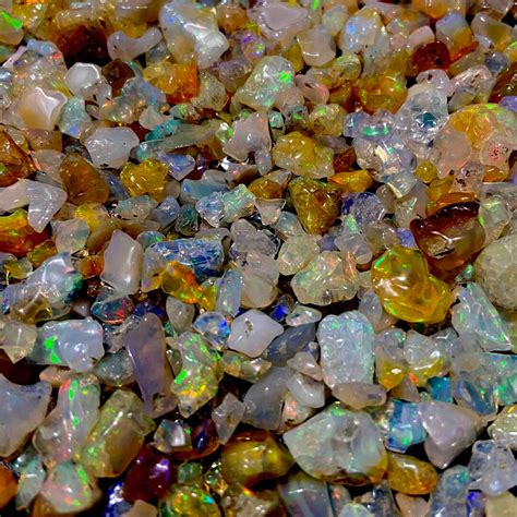 Aaa Grade Raw Opal Welo Opal Rough Opal Crystal Multi Feuer Opal