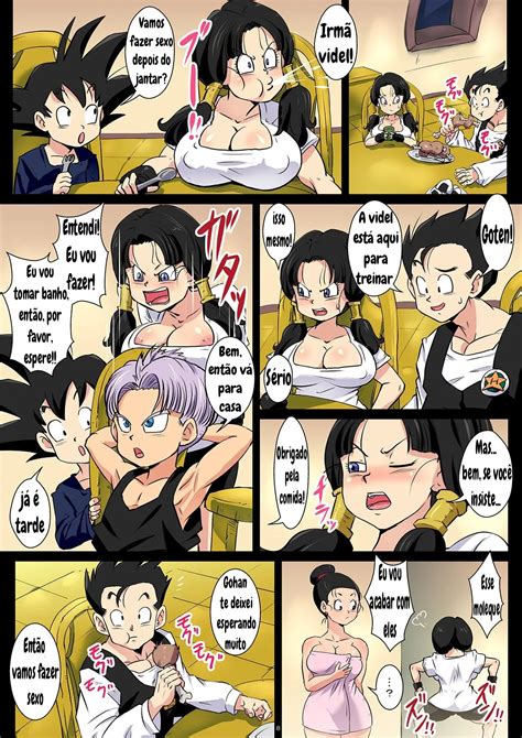 Dragon ball Hentai O enorme tesão de Videl