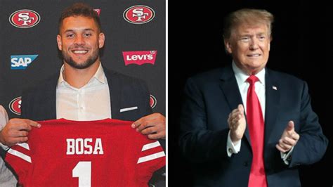 Trump Congratulates 49ers Pick Nick Bosa Who Called Kaepernick A ‘clown