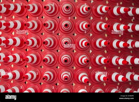 Street cone art Stock Photo - Alamy