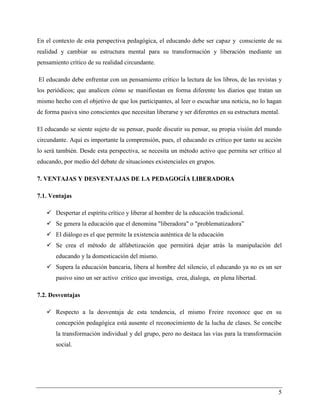 PEDAGOGÍA LIBERADORA Y AUTOGESTIONARIA pdf