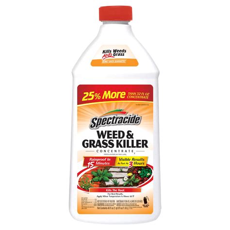 Spectracide Brand Weed And Grass Killer Concentrate For Yard And