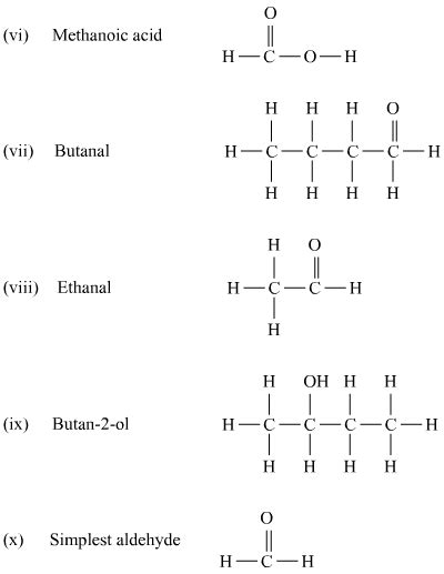 Structural Formula Of Methanal