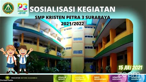 Sosialisasi Kegiatan Sekolah Kelas 7 Dan 8 Tahun Ajaran 2021 2022 Smp