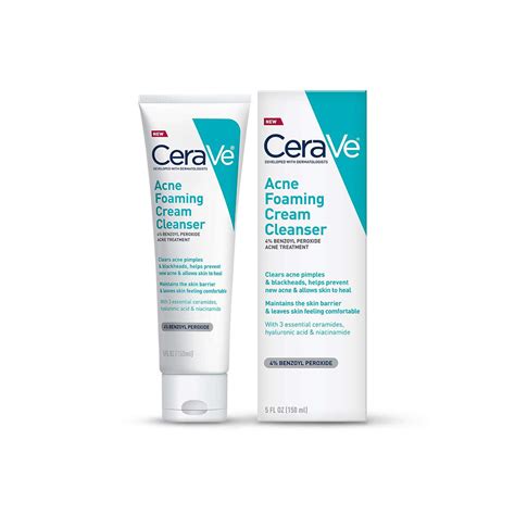 Cerave Acne Foaming Cream Cleanser Ml Auramart Lk