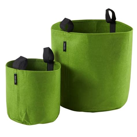 Sac De Plantation Feutre G Otextile Vert Forest Style Jardiland