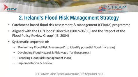 Catchment Based Flood Risk Assessment And Management Cfram Programme