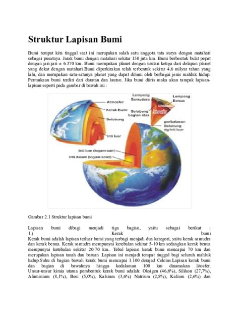 Doc Struktur Lapisan Bumi