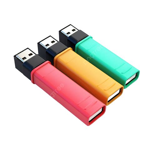 Almacenamiento De Base De Datos Usb Png Dibujos 3d Ilustracion Renderizado 3d Proteger Png