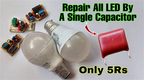 Repair All Kind Of Faulty Led Bulb At Only Rs How To Repair Led Bulb