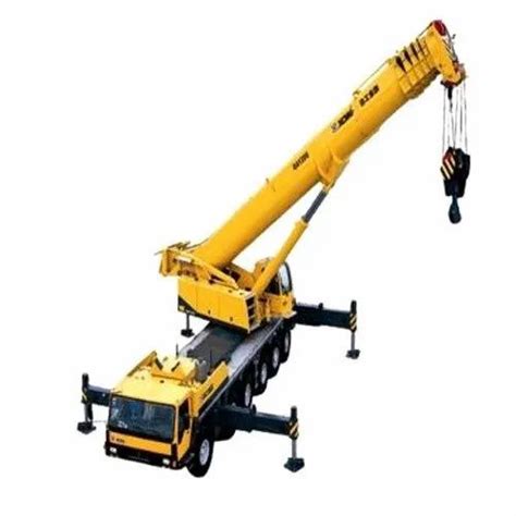 Mobile Cranes Material Lifting Crane Services Monthly Rental For