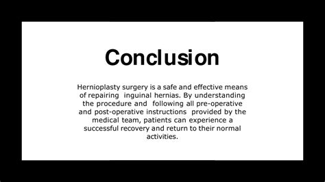 Ppt Inguinal Hernia Hernioplasty Surgery Powerpoint Presentation