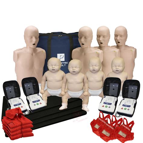 Cpr Manikin Kit Adult Infant With Aed Ultratrainers