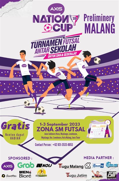 AXIS Nation Cup 2023 Turnamen Futsal Terbesar Di Indonesia Tingkat SMA