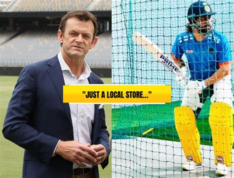 Watch Adam Gilchrist Reacts To Ms Dhonis New Bat Sticker Ahead Of Indian Premier League 2024