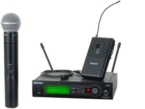 Shure Slx Wireless Combo System H Mhz