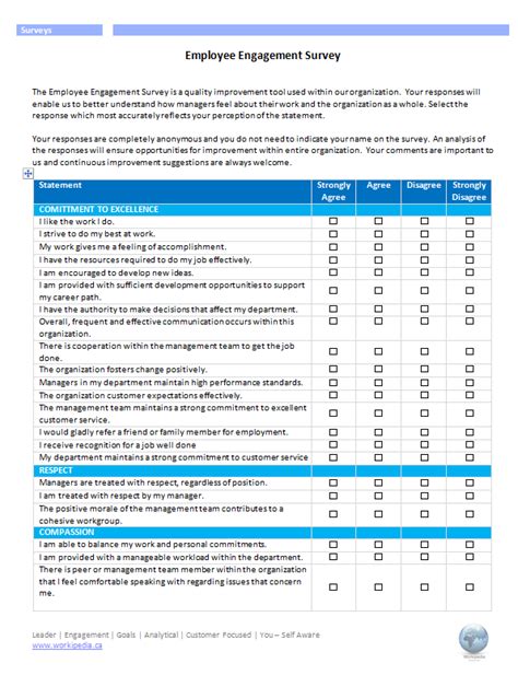 Employee Engagement Survey