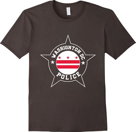 Men's Washington DC Police T Shirt - MPD MPDC XL Asphalt: Amazon.ca ...