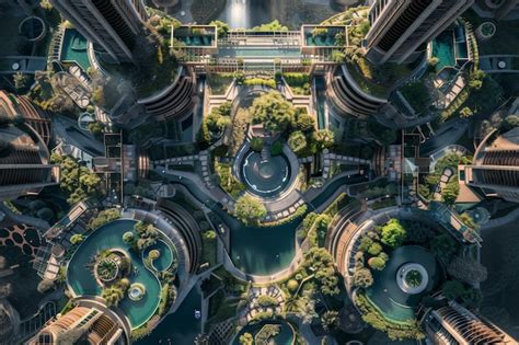 Premium Photo Photography Of A Birds Eye View Of A Fantastical