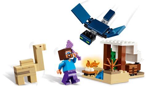 Buy LEGO Minecraft Steve S Desert Expedition At Mighty Ape NZ